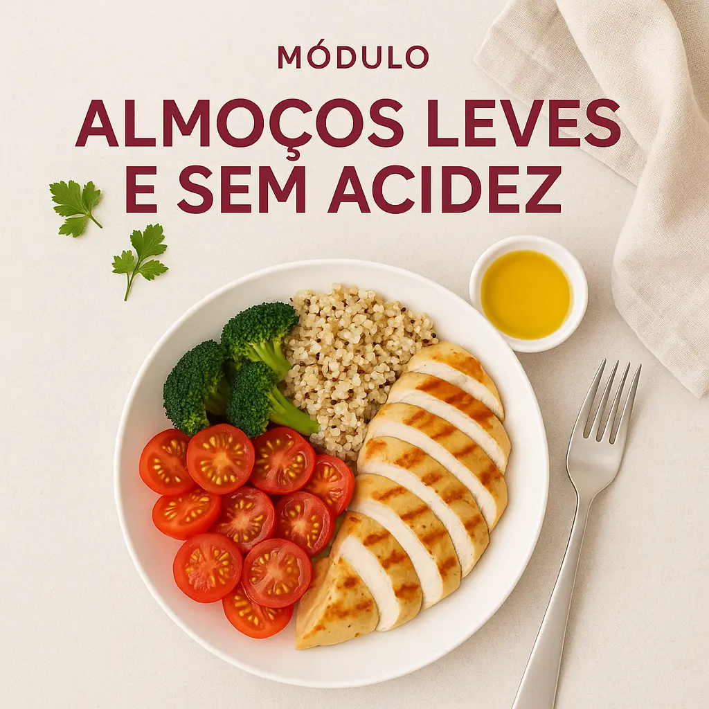 Módulo Almoços Leves e Sem Acidez