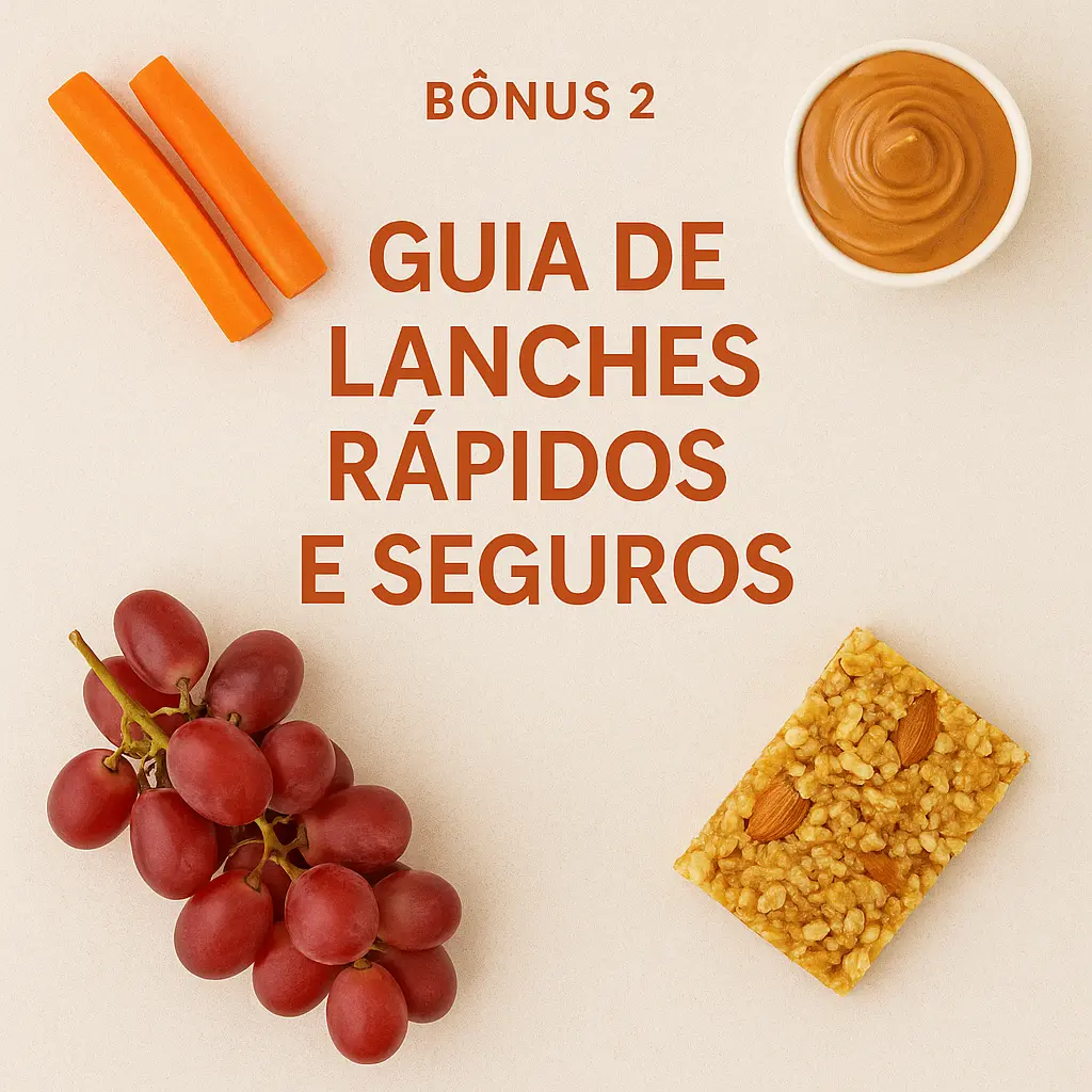 Bônus 2 - Guia de Lanches Rápidos e Seguros